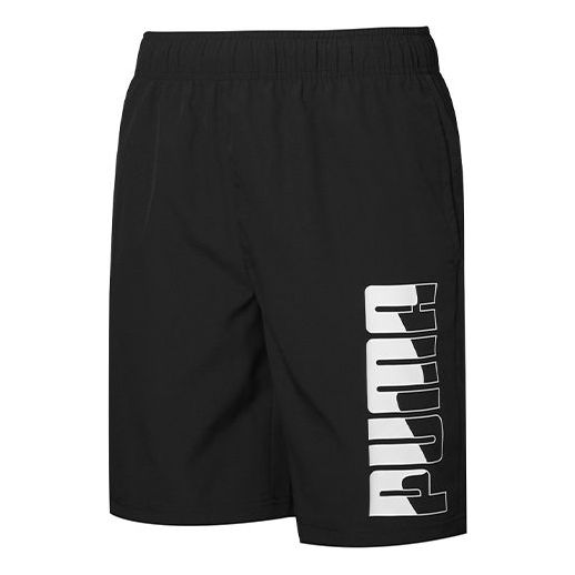 PUMA Logo Woven Shorts 'Black' 846003-51
