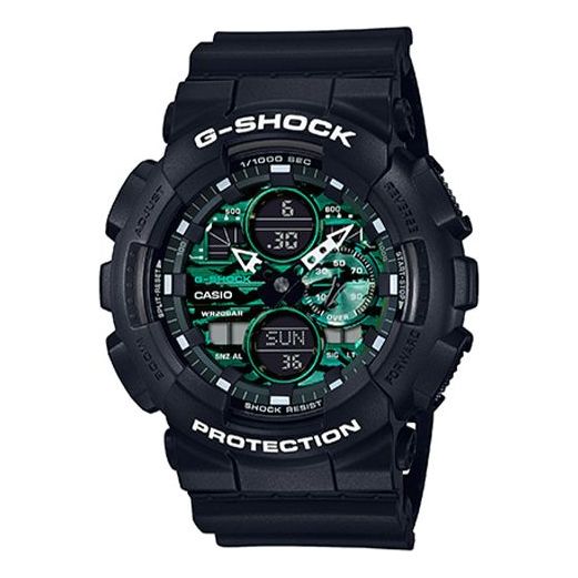 CASIO G-Shock Analog-Digital 'Black Green' GA-140MG-1A