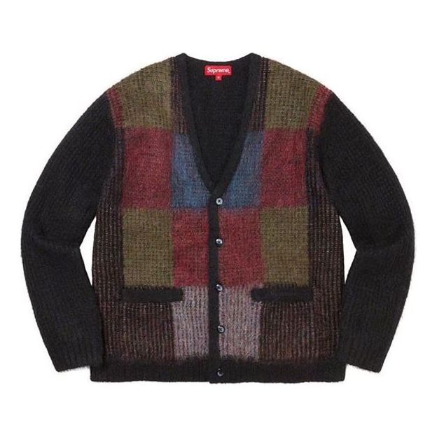Supreme Brushed Grid Cardigan 'Multi-Color' SUP-SS22-189
