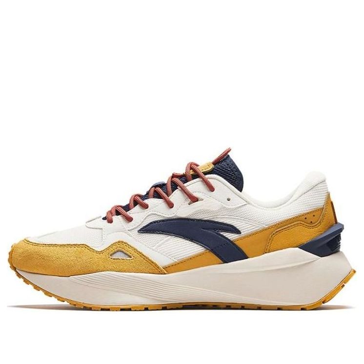 ANTA Heritage Low 'White Yellow Navy' 112348878-4