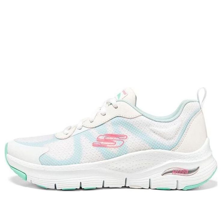 (WMNS) Skechers Arch Fit 'White Multicolor' 149567-WMLT