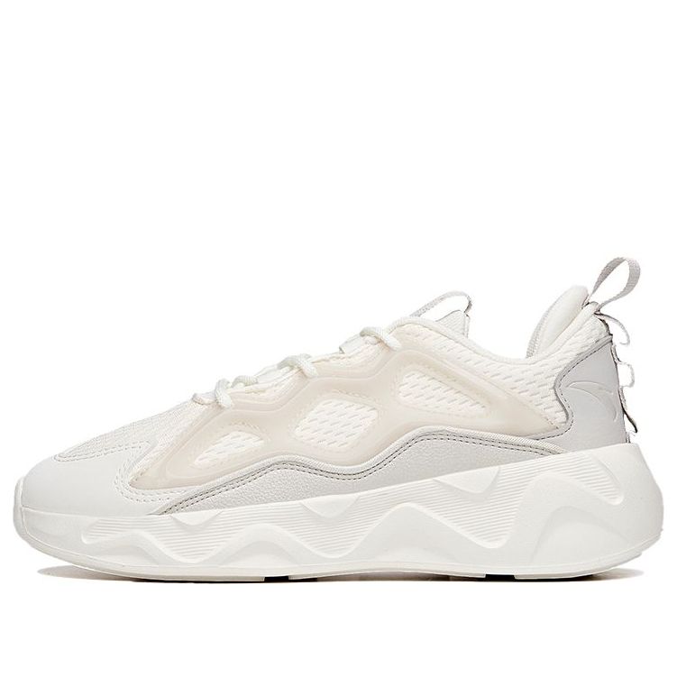 (WMNS) ANTA Life Series Sneakers 'White Grey' 122118840-1