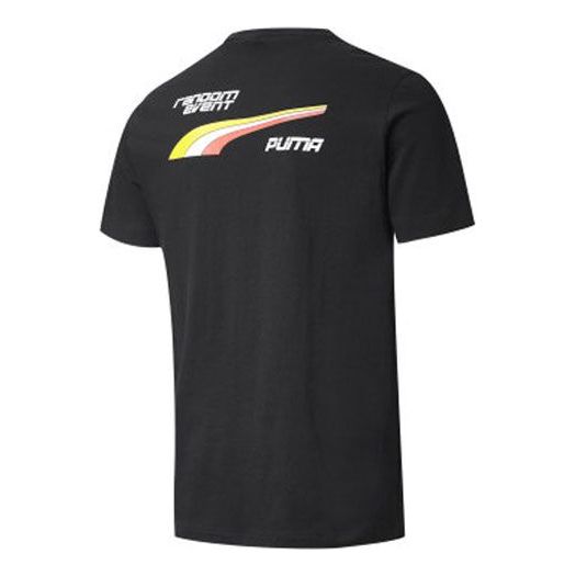 PUMA x Randomevent Tee 'Black White Red Yellow' 598068-01