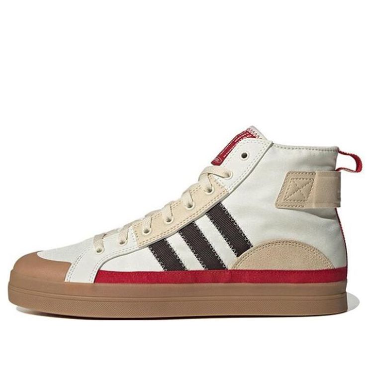 adidas neo City Canvas Hi 'Black White' HQ4628