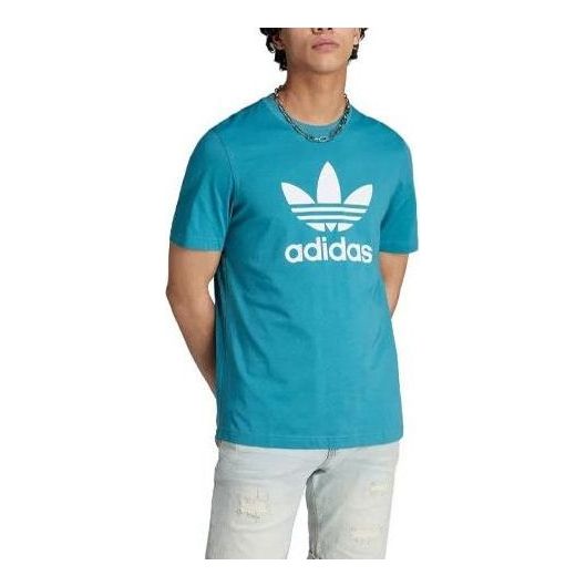 adidas Adicolor Classics Trefoil Tee 'Turquoise' IM4507