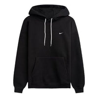 Nike Logo Loose Long Sleeves Pullover hooded Sports Black CV0552-010