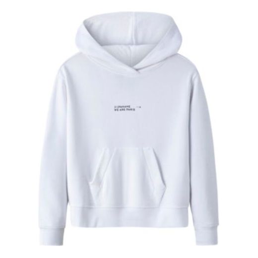 (GS) Air Jordan x Paris Saint-Germain Statement Fleece Pullover Hoodie 'White' JD2232032GS-001