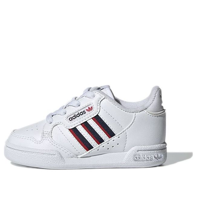 (TD) adidas Continental 80 Stripes EL 'White Navy Red' S42613