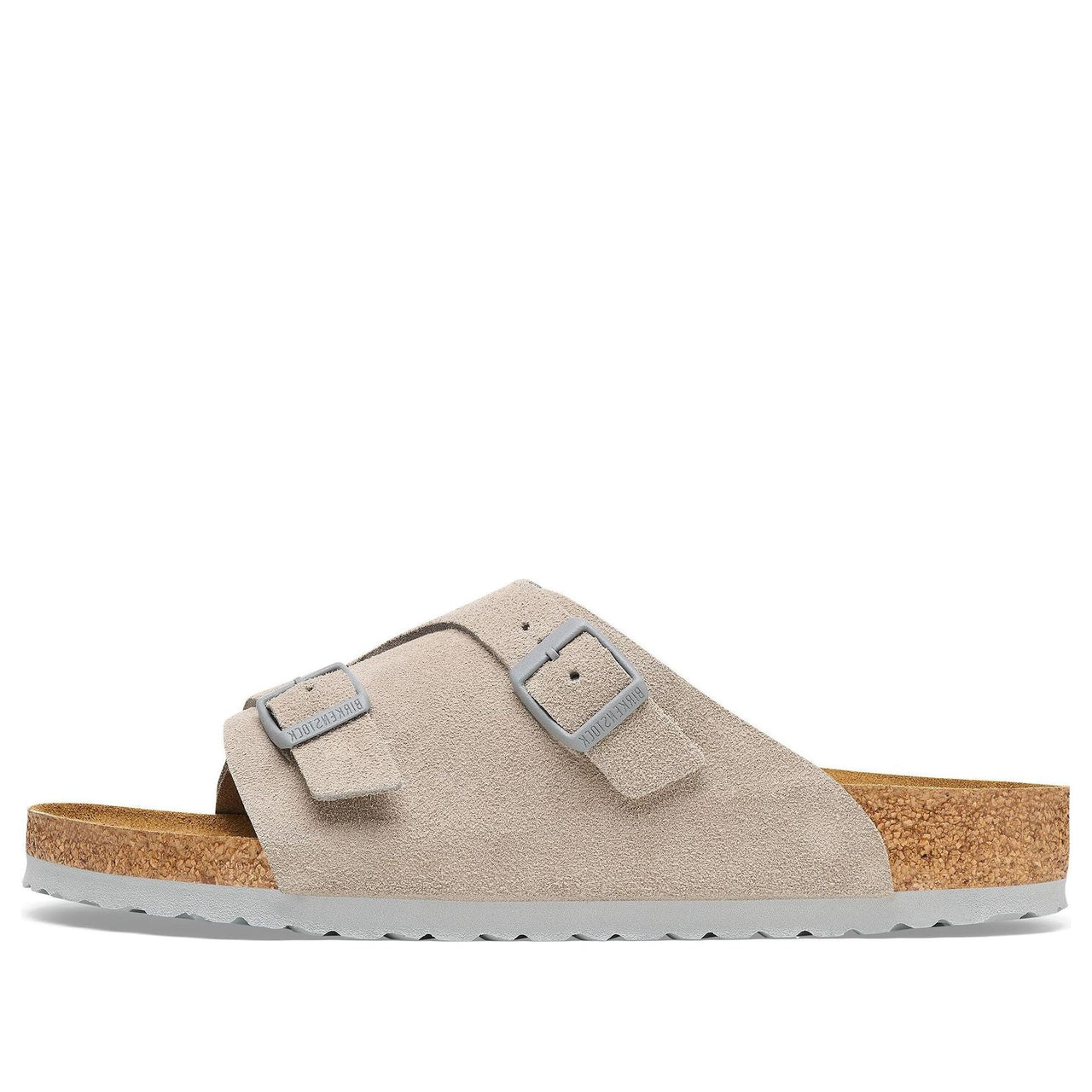 Birkenstock Zrich Suede Leather Sandals 'Stone Coin' 1027725