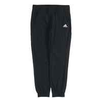 (WMNS) adidas 3-Stripe Ankle Tapered Knit Track Pants 'Black' H50993