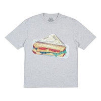 PALACE Plow Mans Grey Marl Triangle Pattern Short Sleeve Unisex PAL-SS18-063