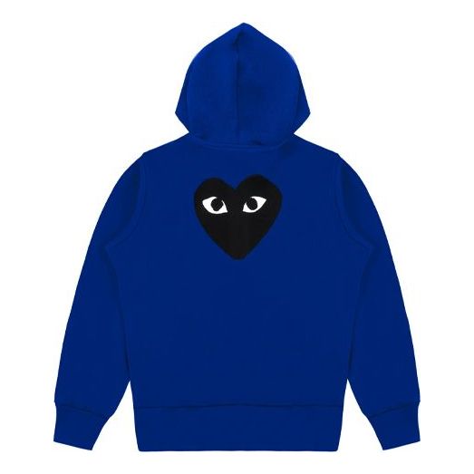 COMME des GARCONS PLAY Zip Up Hoodie 'Blue' AZ-T254-051-2
