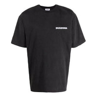 Balenciaga Turn Slit T-Shirt 'Black' 641655TLVB39034