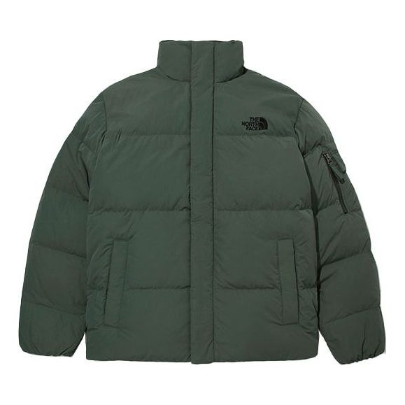 THE NORTH FACE Logo Down Jacket 'Green' NJ1DM70B