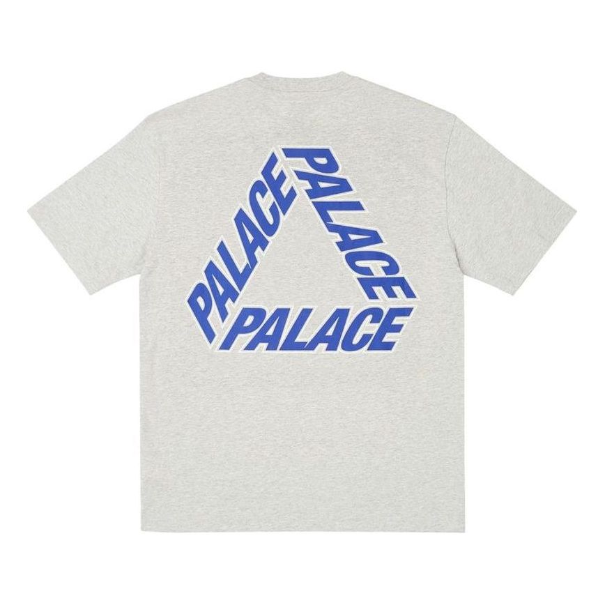 Palace P-3 Outline T-Shirt 'Grey Marl' P26TS193