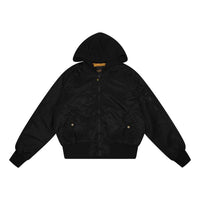 Drew House Mascot Hooded Bomber Jacket 'Black' DR-FW22-503
