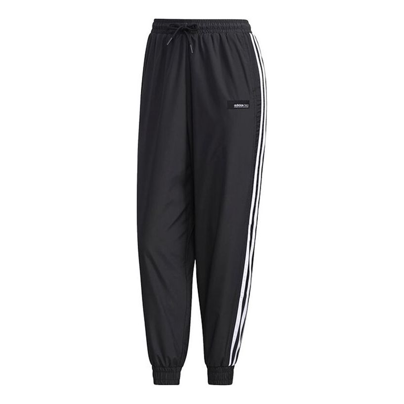 (WMNS) adidas Woven Track Pants Asia Sizing 'Black' GJ5360