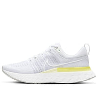 (WMNS) Nike React Infinity Run Flyknit 2 'White Light Citron' CT2423-100