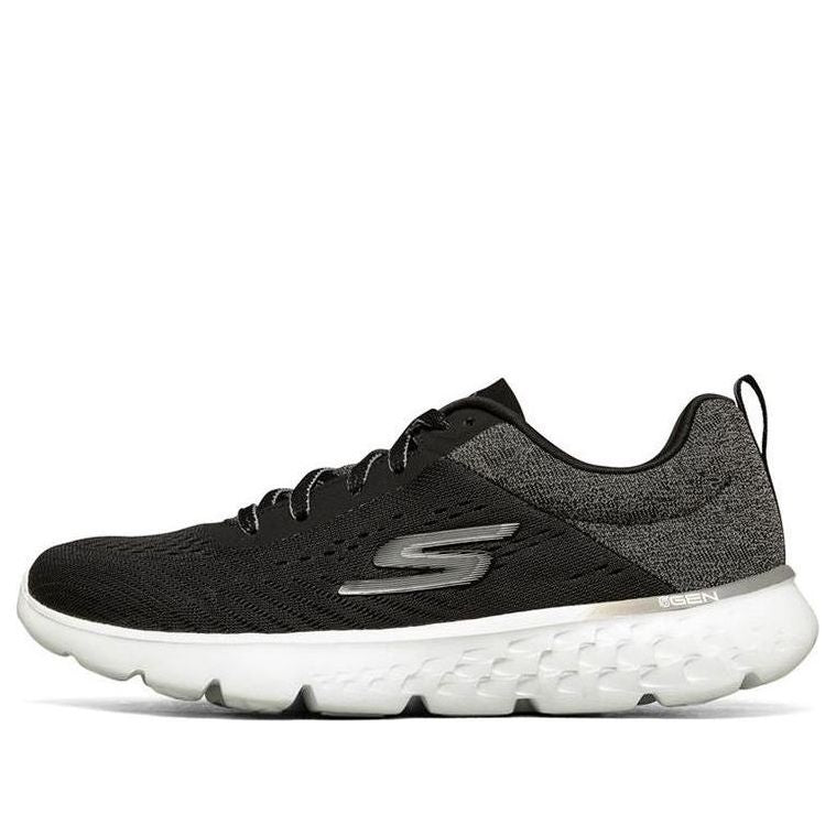 (WMNS) Skechers Go Run 400 Low-Top Black 667055-BKGY