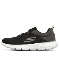(WMNS) Skechers Go Run 400 Low-Top Black 667055-BKGY