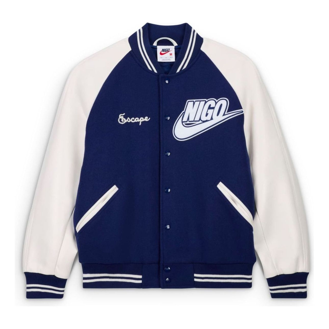 Nike x Nigo Varsity Jacket 'Navy' FV5670-492