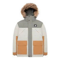 New Balance x Tyakasha Color Block Jacket 'Grey White Orange' NPA4N413-BEI