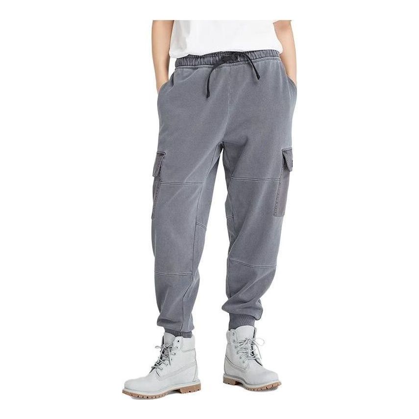 Timberland Mixed Media Garment Dye Sweatpants 'Grey' A6JT5-001