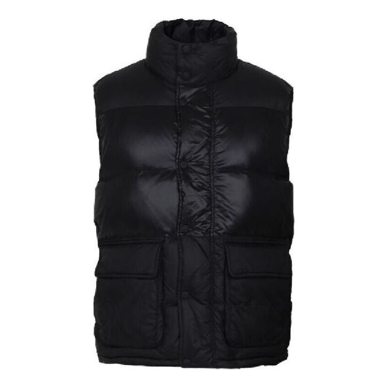 Converse Down Puffer Vest 'Black' 10017093-A03