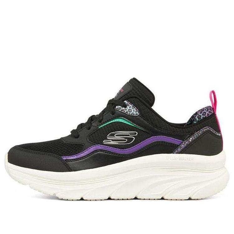 (WMNS) Skechers DLux Walker 'Black Multi' 896059-BKMT