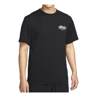 Nike Dri-Fit UV Hyverse Fitness T-Shirt 'Black' FN3280-010