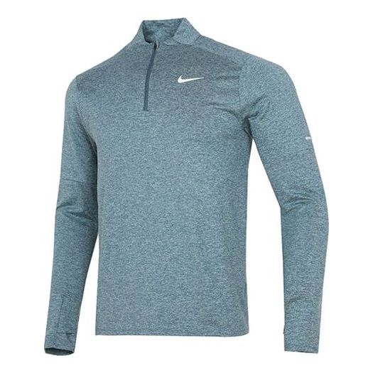 Nike Nk Df Elmnt Top Hz Casual Breathable Sports Long Sleeves Blue DD4757-058