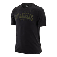 Nike x NBA Los Angeles Lakers T-Shirt 'Black' DR6323-010