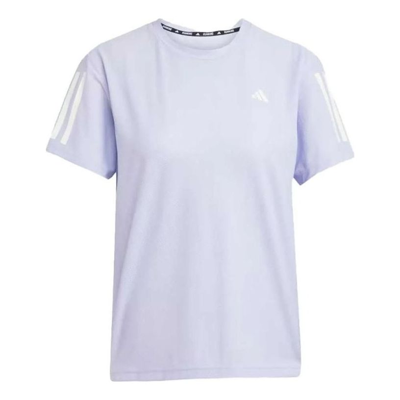 (WMNS) adidas Own The Run T-Shirt 'Violet Tone' JD6435