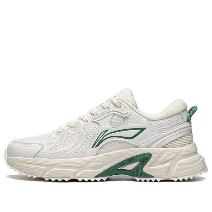 (WMNS) Li-Ning Shiguang 'Creamy White Green' ARXT008-4
