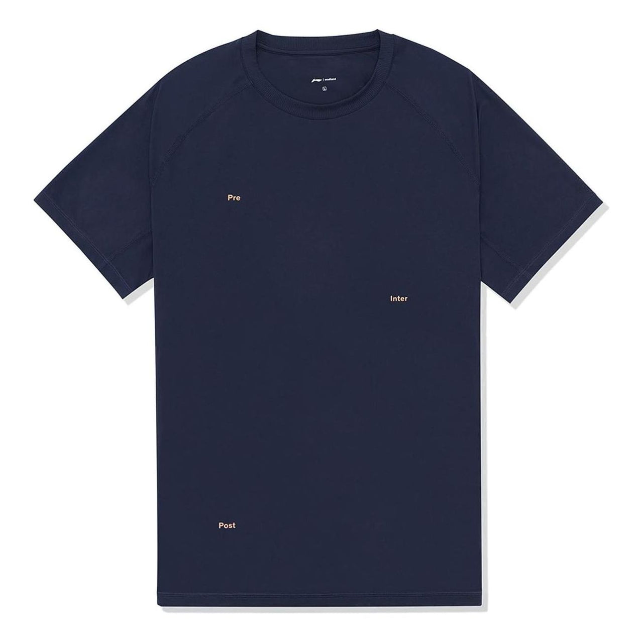 Li-Ning x Soulland Logo Slim Fit T-shirt 'Blue' ATSSC73-2
