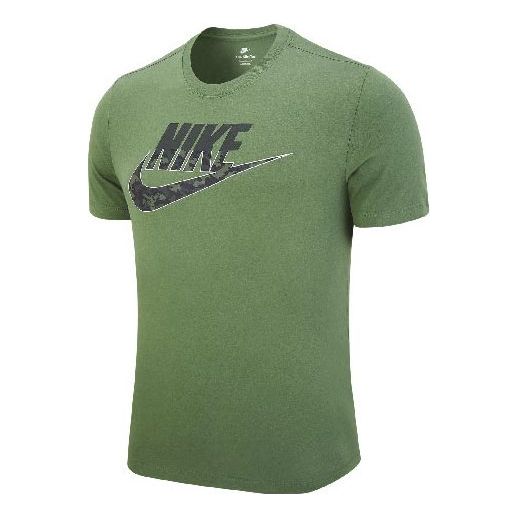 Nike Sportswear Logo T-Shirt 'Green' DB5039-326
