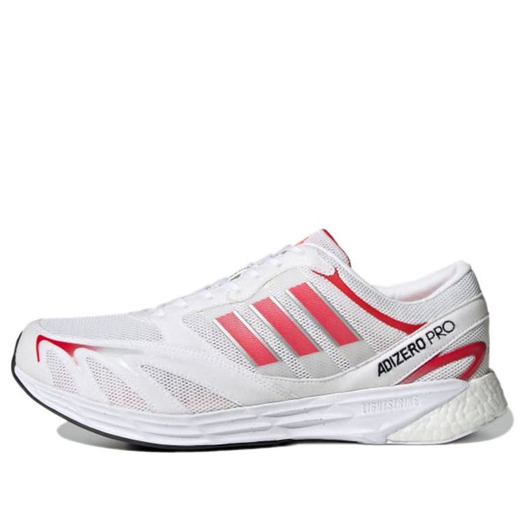 adidas Adizero Adios Pro V1 DNA 'White Solar Red' GX5081