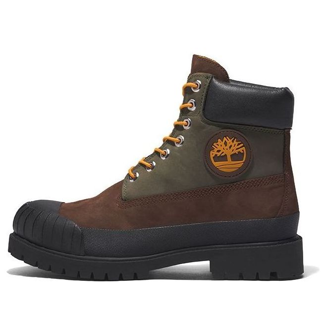 Timberland Premium 6 Inch Rubber-Toe Boot 'Dark Brown' A2FXF931
