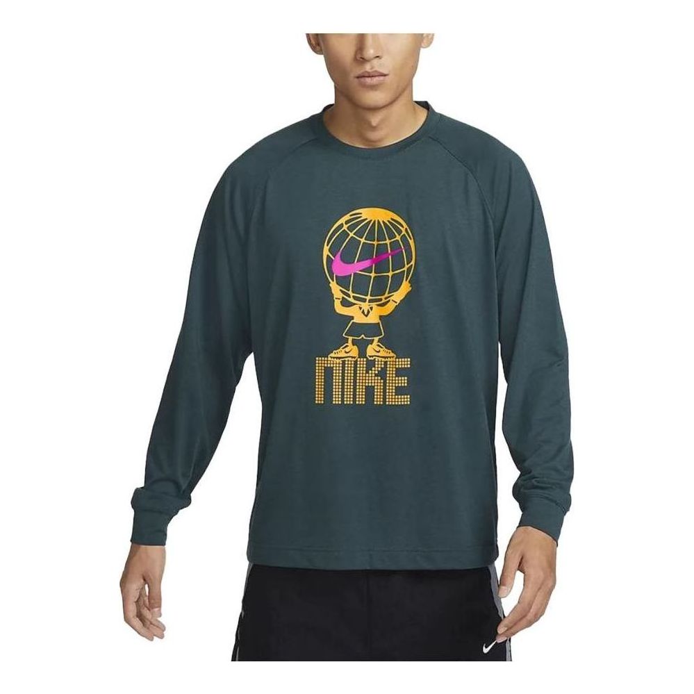 Nike Dri-Fit Culture of Football Long-Sleeve T-Shirt 'Green' FB6805-328