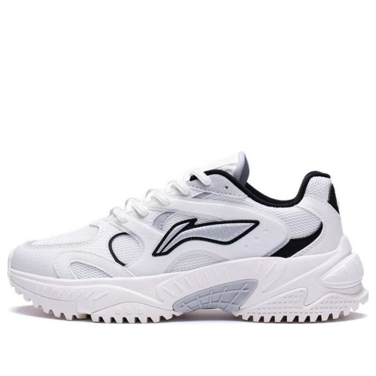 (WMNS) Li-Ning Star Wind 'White Black' AGCT150-2