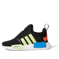 (TD) adidas originals NMD 360 'Black Yellow Blue' GX8393