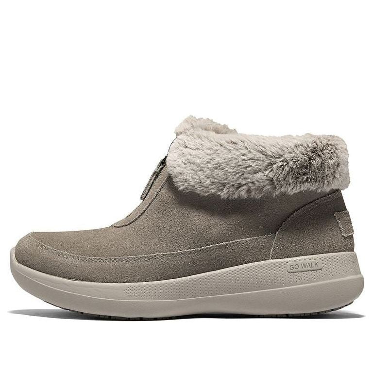 (WMNS) Skechers Go Walk Stability Boots 'Brown' 144664-DKTP