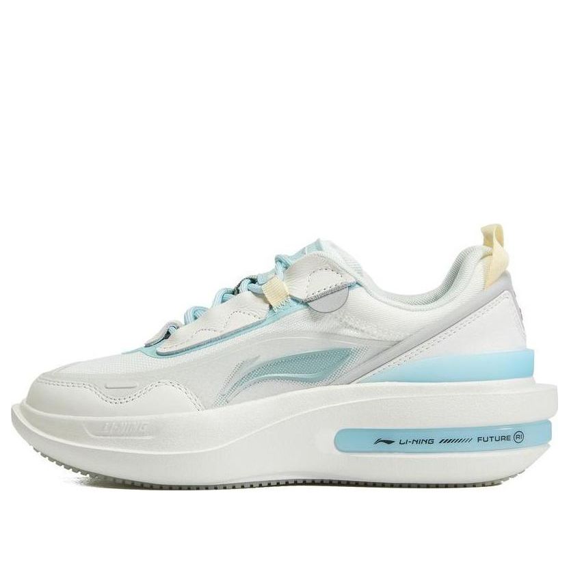 (WMNS) Li-Ning Future R1 'White Light Blue' AGLT016-4