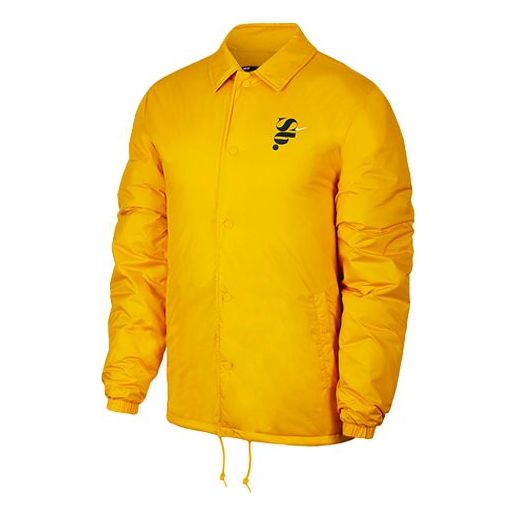 Nike SB Skateboard Sports Skateboard Jacket Yellow CD8810-743