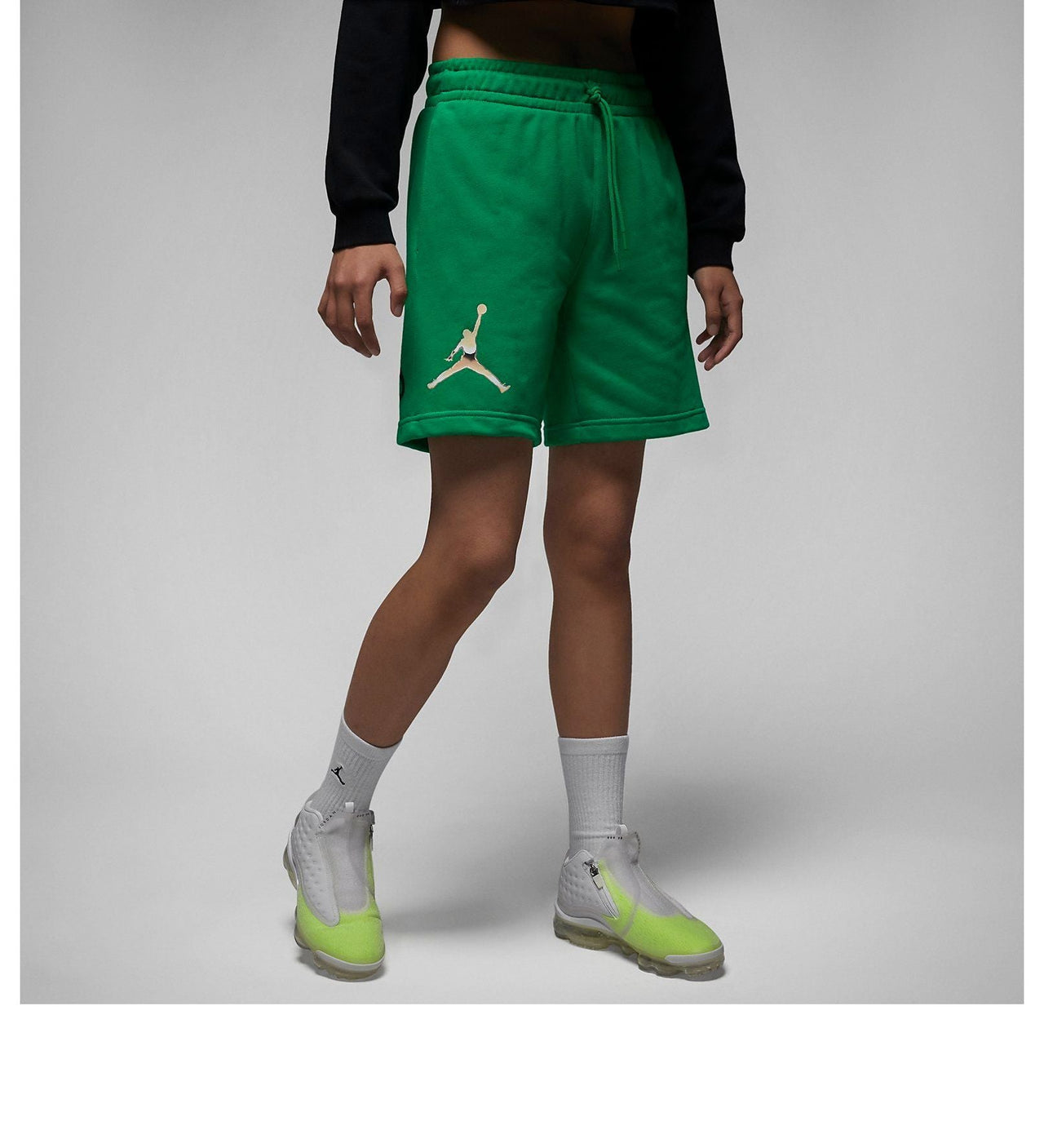 (WMNS) Air Jordan Essentials Shorts 'Green' DZ3388-310