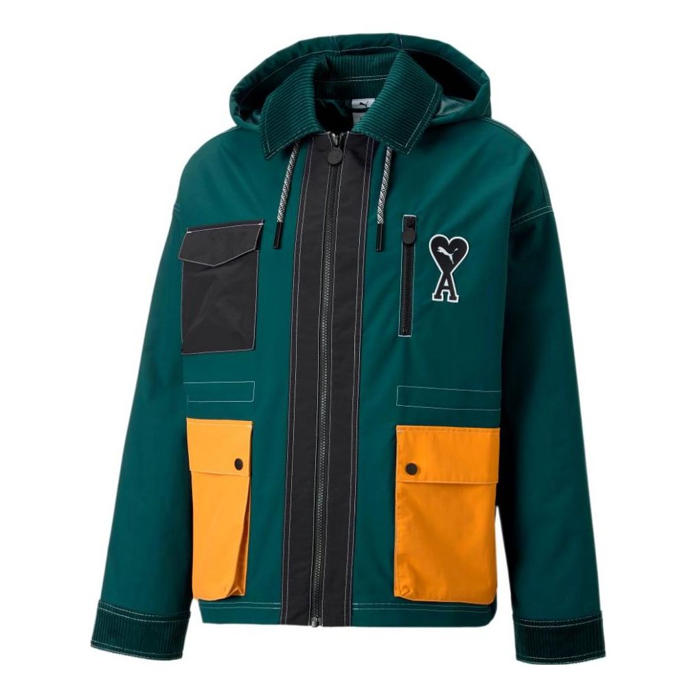 PUMA X Ami Jacket 'Green' 535990-24