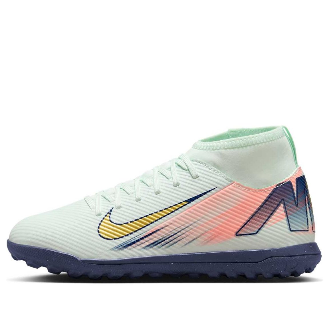 (GS) Nike Jr. Superfly 10 Club Mercurial Dream Speed TF 'Barely Green Crimson Metallic Gold' FZ1610-300