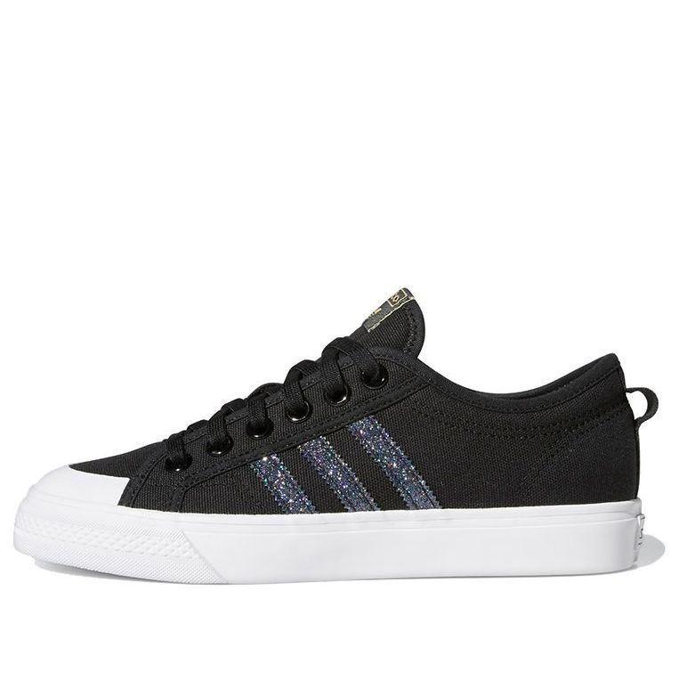 (WMNS) adidas Nizza 'Black Blue' FX9004