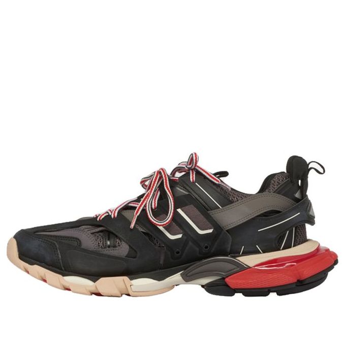 (WMNS) Balenciaga Track Trainer 'Black Red' 542436W1GB61002