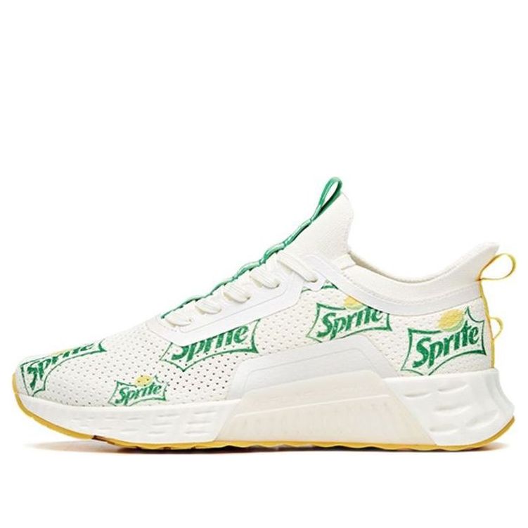 ANTA x Sprite Training Series Sneakers 'White Green Yellow' 112027785-6